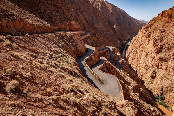 Dades Gorge Switchbacks