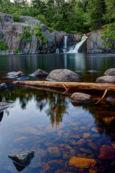 Waterfall Pool in the Forest